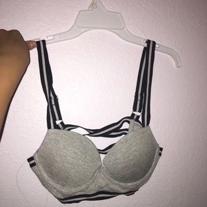 Strappy bra